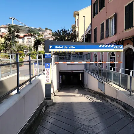 Appartement Jardin Bleu-Menton City Center Studio Apartment